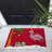 Christmas Flamingo Coir Doormat