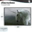 Giclée encadrée licorne de rêve, design par The Wands Want-1151536918-1151536912
