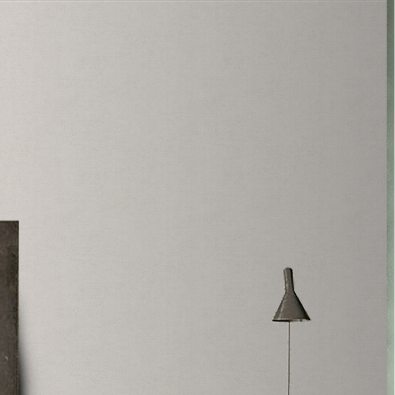 Rouleau de papier peint Mihalis, Blanc, L 2,75 pi x l 21 po