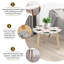 Ensemble de 2 tables basses gigognes Triangle