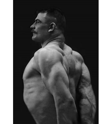 " Flexing Triceps, Deltoids, And Trapezius "