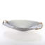 Metal Oval Posh & Luxe Decorative Bowl in Silver/Gold-231814489