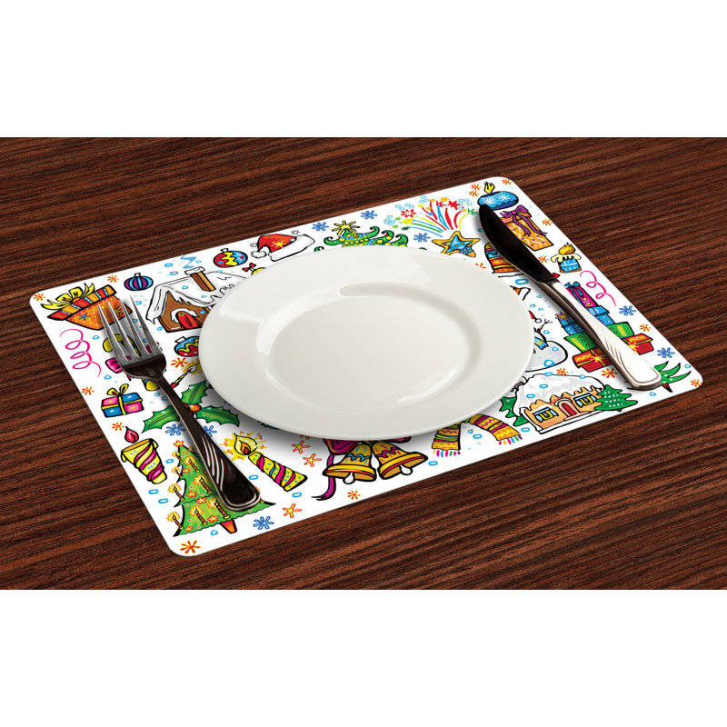 Montrose Christmas New Year Candies Placemat