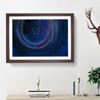 Harmony of the Night in Abstract - Picture Frame Painting Print