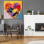 «Vivid Heartbeats» par Ivan Guaderrama, art mural en verre acrylique-906421336