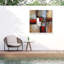 Décoration murale d'extérieur cube abstrait VI-1071744347
