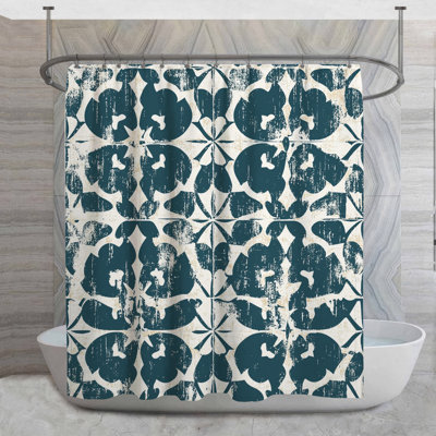 Rideau de douche Floral