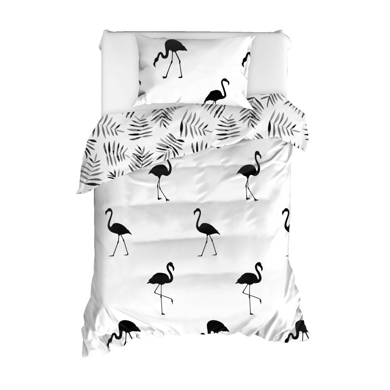 Ensemble de housse de couette 100% coton Estabrook, Housse de couette 61 po x 79 po + 1 taie d'oreille