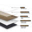 24 mil x 7,17 po X P 48,03 po Plancher en vinyle L Lock-118021153