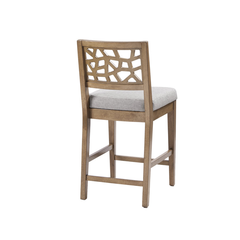 York Solid Wood Bar & Counter Stool - Modern Farmhouse