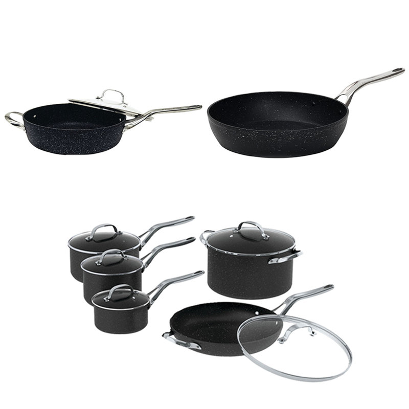 13 - Piece Non-Stick Aluminum Cookware Set