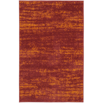 Tapis rouge intérieur / extérieur Nourison Essentials