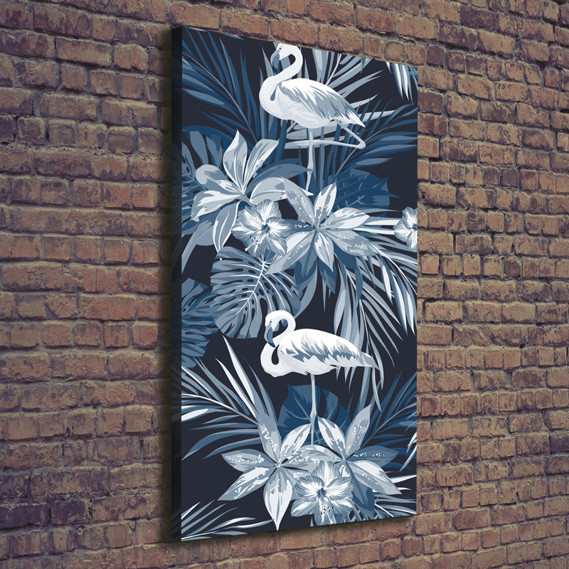 Cat Birds - Wrapped Canvas Print