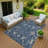 Machine Washable Indoor/Outdoor Derrick ACN2233 Global Rug-1789979076