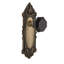 Victorian Plate with Waldorf Black Door Knob-419335942