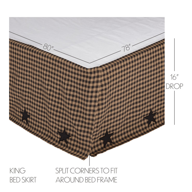 Primitive Tailored Bed Skirt, King