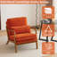 Upholstered Armchair-1455672820