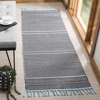 Granada Striped Handmade Flatweave Multicolor Area Rug