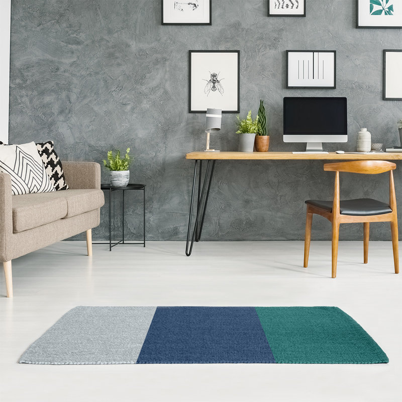 Striped Indoor Rug, Rectangle 5' x 7', Yes
