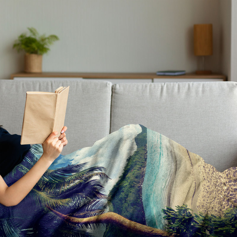 Hand Woven Throw Blanket, 60" x 80"