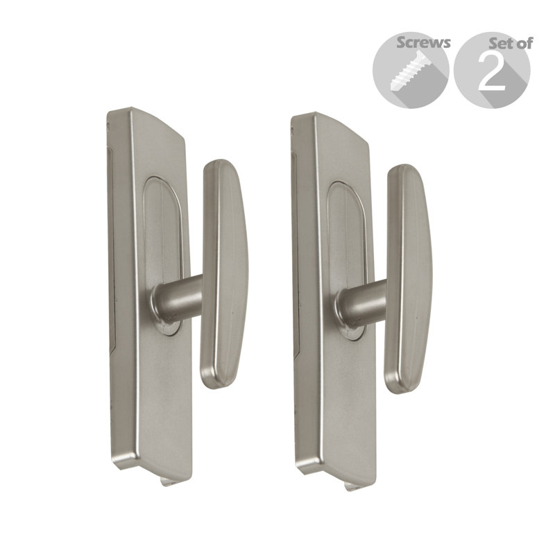 Bakerhill Plastic / Acrylic Hook, Satin Nickel