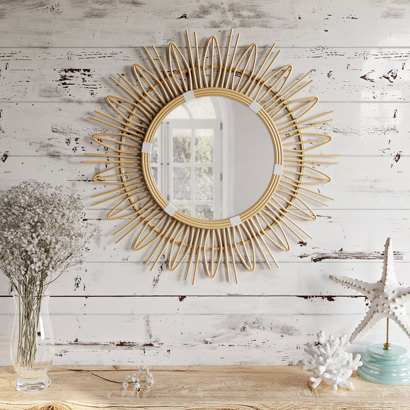 Miroir mural Soleil