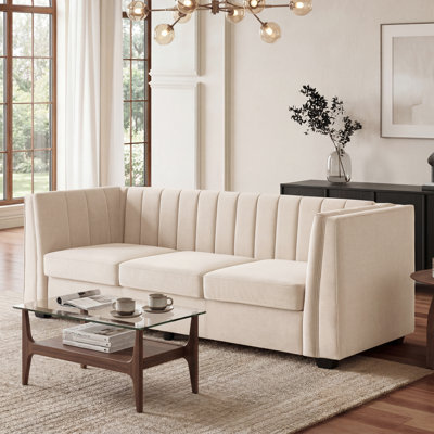 Andenne Andenne 89'' Velvet Living Room Sofa