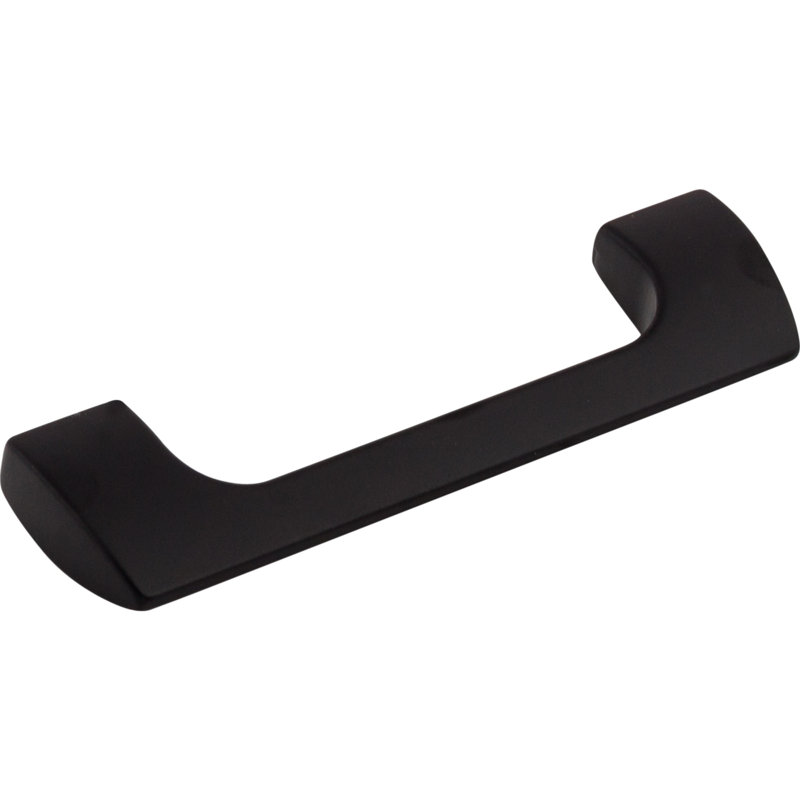 Holland Bar pull, Flat Black, 3 3/4" Center to Center