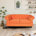 Velours orange