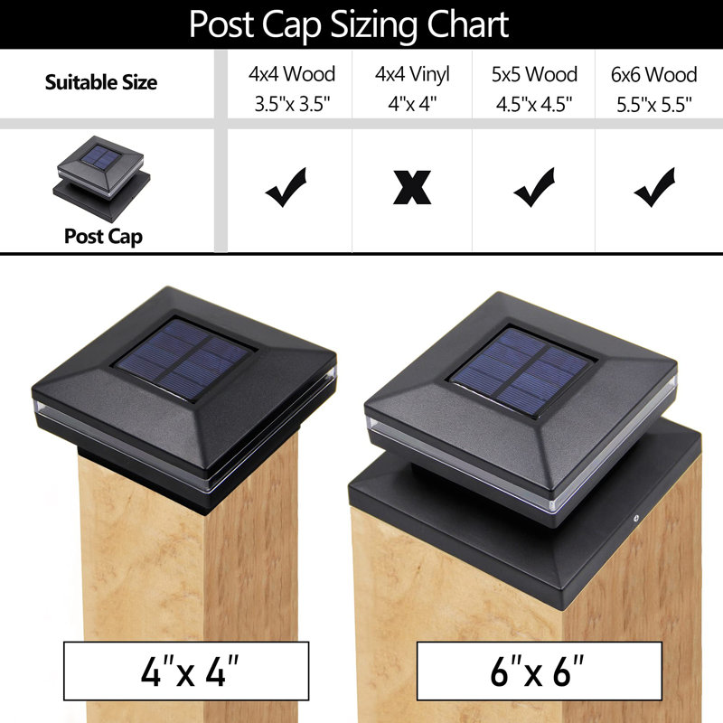 Luminaire à poteau solaire pour terrasse Maggift