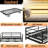 Multi-function Daybed with LED and Adjustable Trundle-389676113
