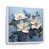 Cadre flottant blanc