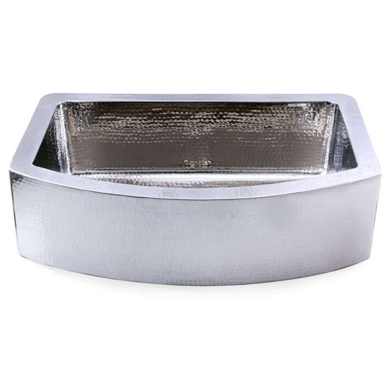 33 Inch Hammered Farmhouse Stainless Steel Sink