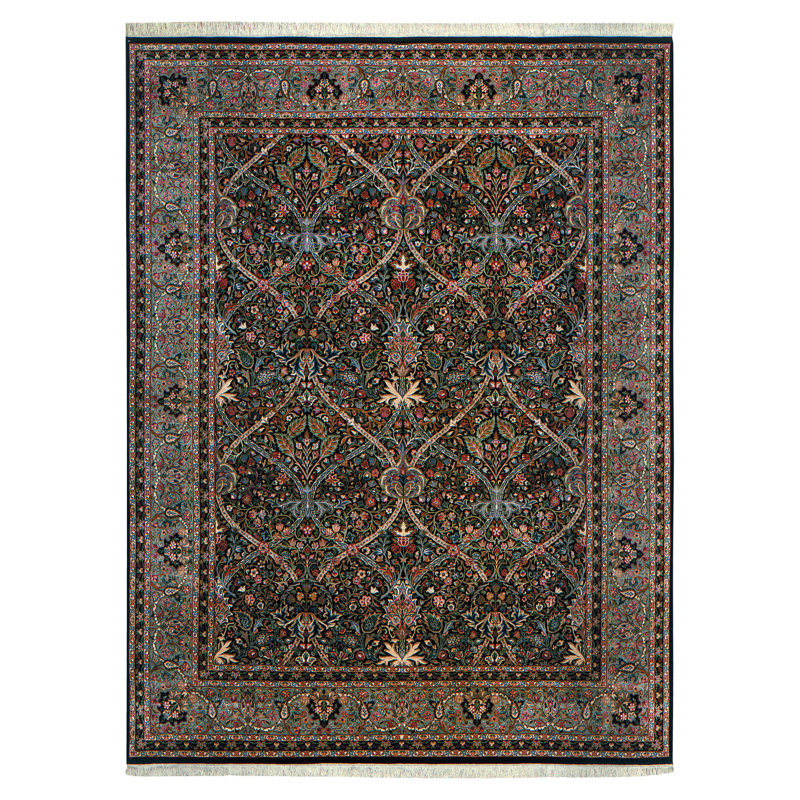 English Arts And Crafts Rug, Rectangle 8' x 10'
