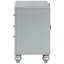 Table de chevet 2 tiroirs Menlo Metallic