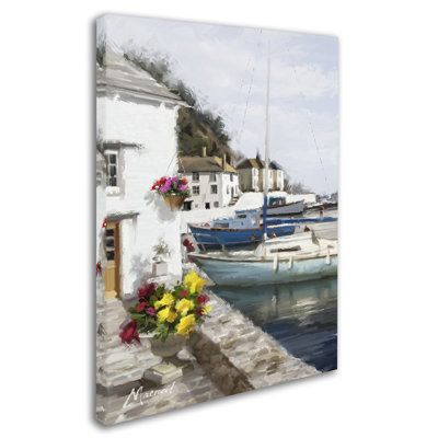 «Harbour Wall» par Armand, reproduction sur toile