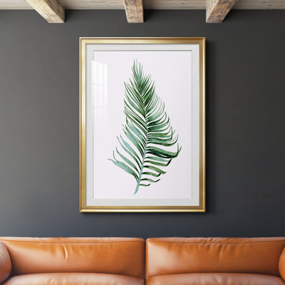 Sage Frond II - peinture encadrée