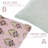Fabdivine Handcrafted Decorative Pillow – Indian Block Print Cushion Cover, Mormukut, Pink-114976874