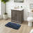 Benedetti Solid Polyester Machine Washable Bath Rug-963258205-963258200