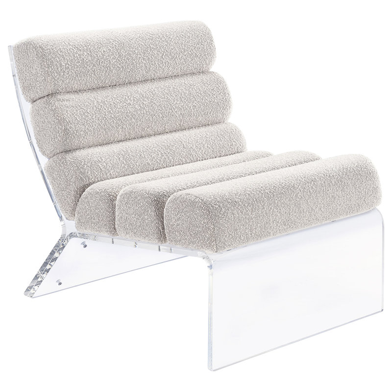 Chaise rembourrée en acrylique Freeman