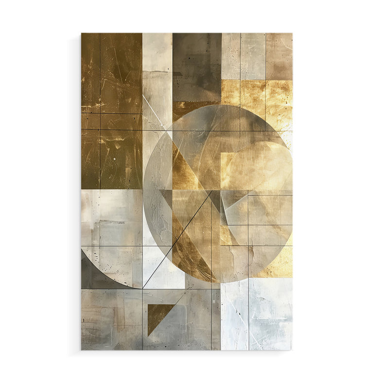 ABSTRACT Series C - Impression sur toile seulement - NON-CADRE, H 27 po x l 18 po