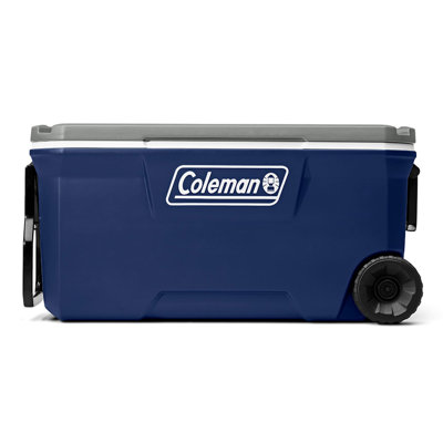 100QT Insulated Portable Rolling Cooler with Wheels