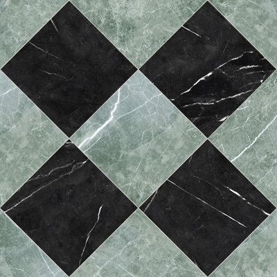 Tavari damier 10X10 Marquina et Verde