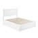 Flagg Solid Wood Storage Platform Bed with Footboard and Under Bed Drawers