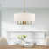 Flaire 6 - Light Dimmable Drum Chandelier