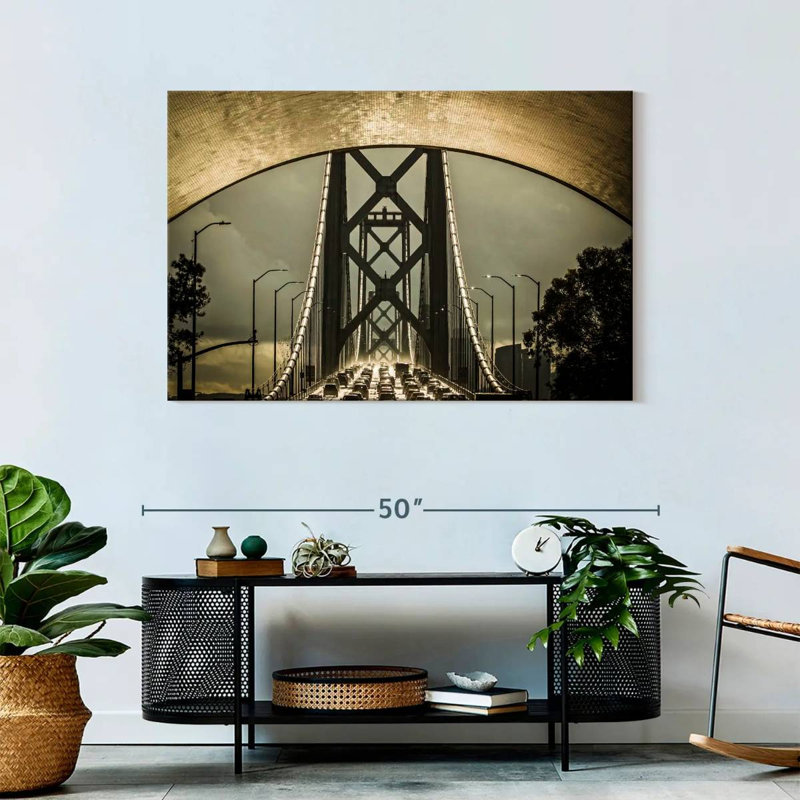 Lilie Bridge Traffic, 30" H x 45" W