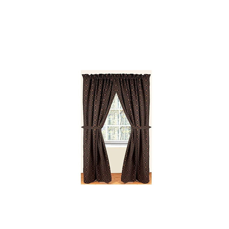Amadi Cotton Room Darkening Curtain Pair, 72" H x 63" W