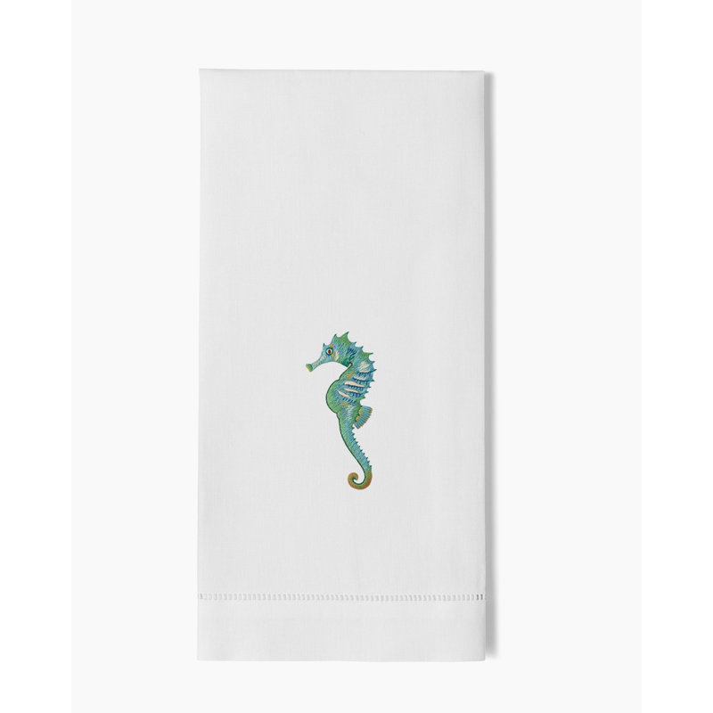 Seahorse Aqua Towel