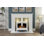 Adam 121 cm W White Electric Stove with 6824 BTU