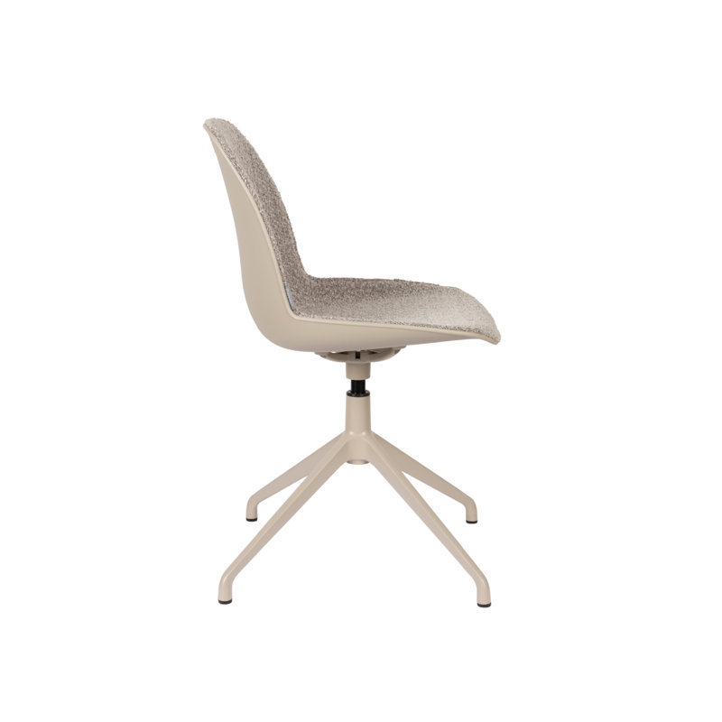 Albert Kuip Upholstered Dining Chair, Gray, Gray